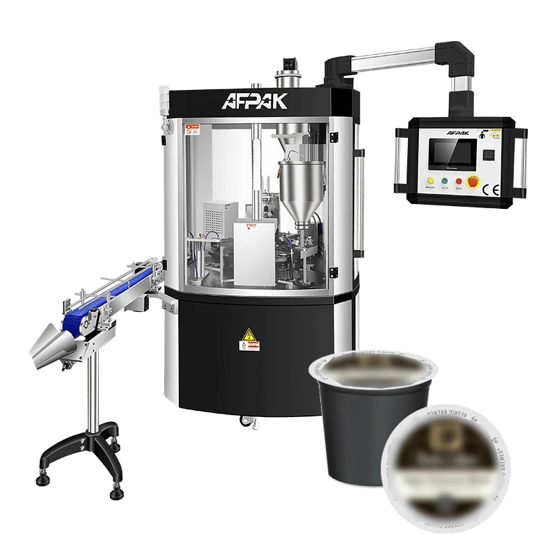Machine de remplissage et de scellage de capsules de café 2024 Nouvelles  mises à niveau - AFPAK-PROFESSIONAL IN EMBALLAGE DE CAPSULES DE CAFÉ