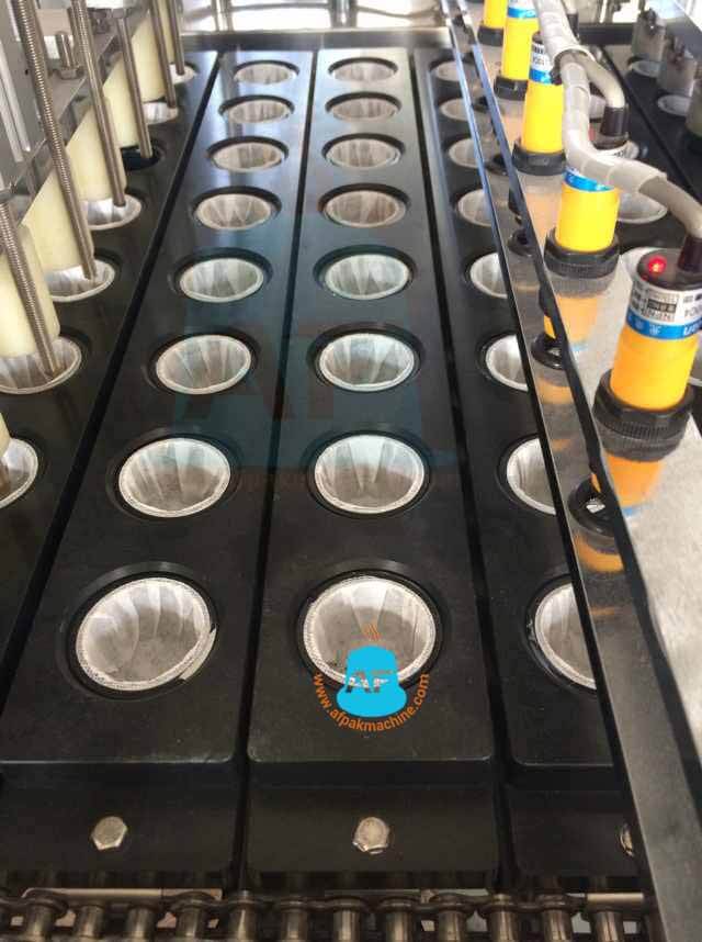 sensors of kcup filling machine