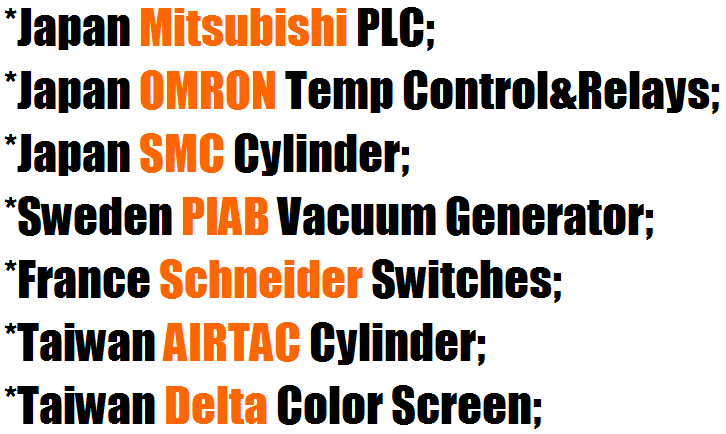 configuration of coffee capsule packing machine