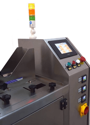 control panel of coffee capsule packing machine