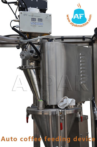 Auto coffee feeding device
