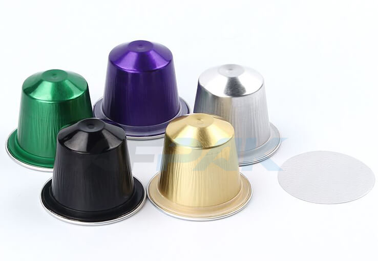 Disposable Coffee Capsules Compatible Nespresso Capsules with Ground Coffee  - China Ground Coffee, Coffee Capsules