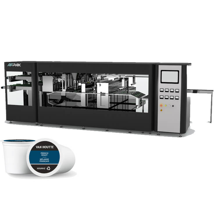 K cup filling and sealing machines AFPAKPROFESSIONAL IN COFFEE