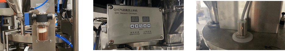 Figure 11 – Clean filter, turn filler on and check level of coffee capsule machines