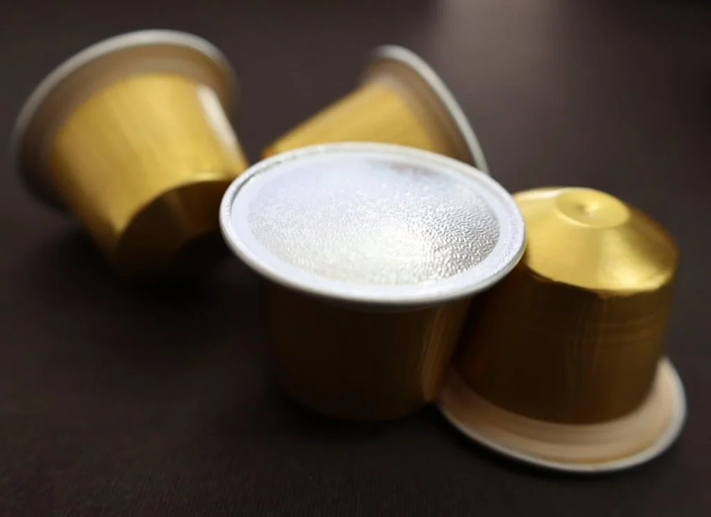 aluminum nespresso capsule filler samples