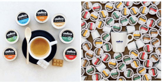 lavazza brand coffee capsules