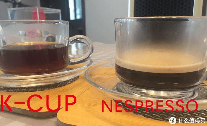 K cup coffee and Nespresso coffee