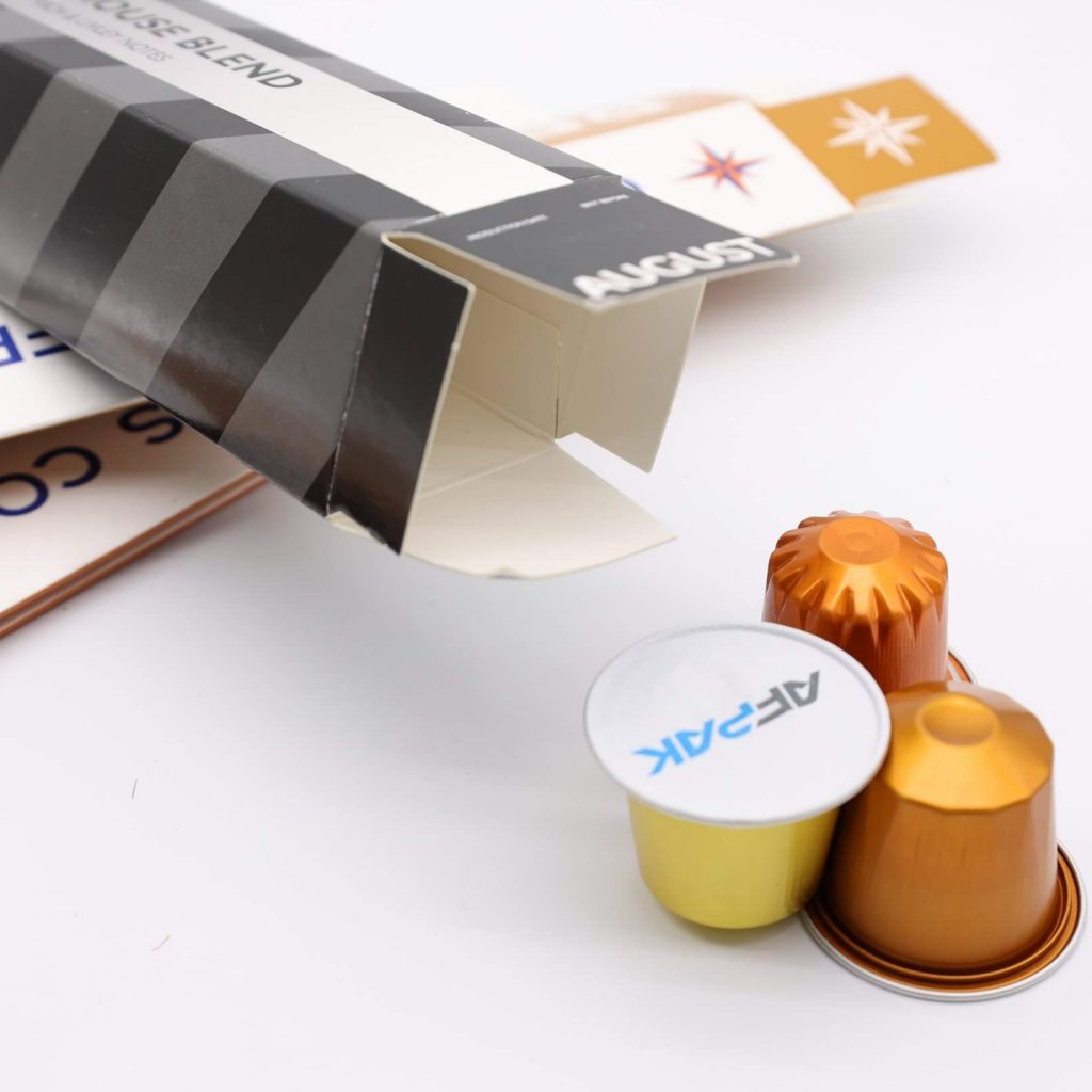 تعبئة كبسولات قهوة نسبرسو