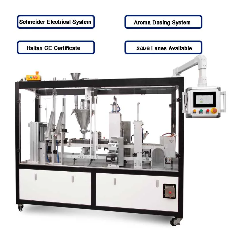 K-cup-filling-sealing-packing-machine
