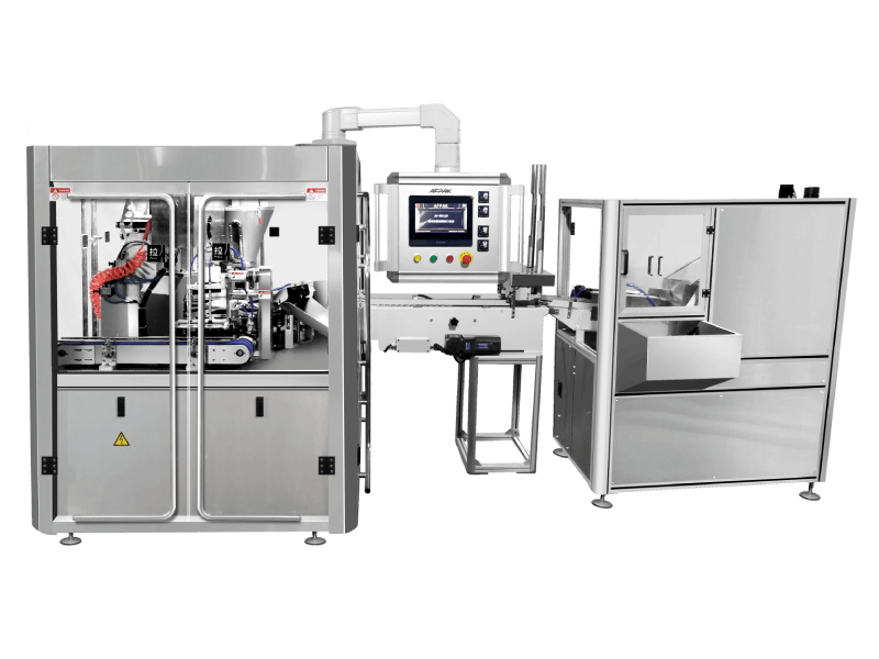 bio degradable nespresso capsule filling sealing machine