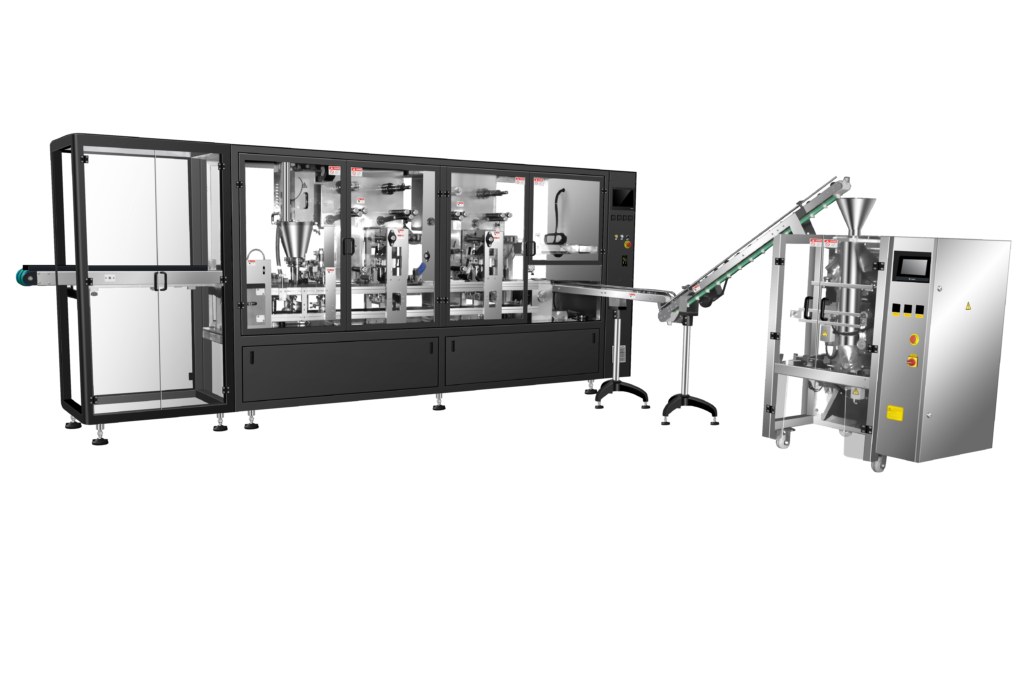 Nespresso filling sealing and bag packaging machine