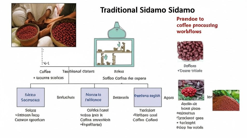 Sidamo -koffieverwerking
