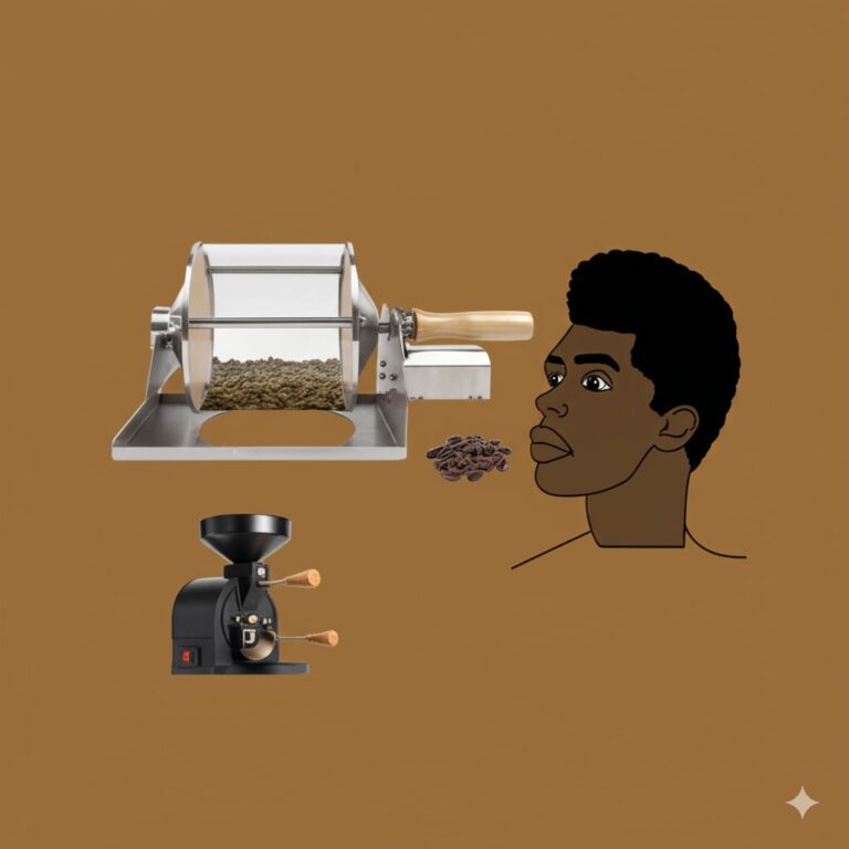 coffee bean roasting machine