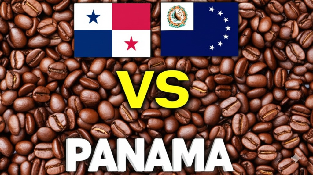 프리미엄 커피 가격 표시