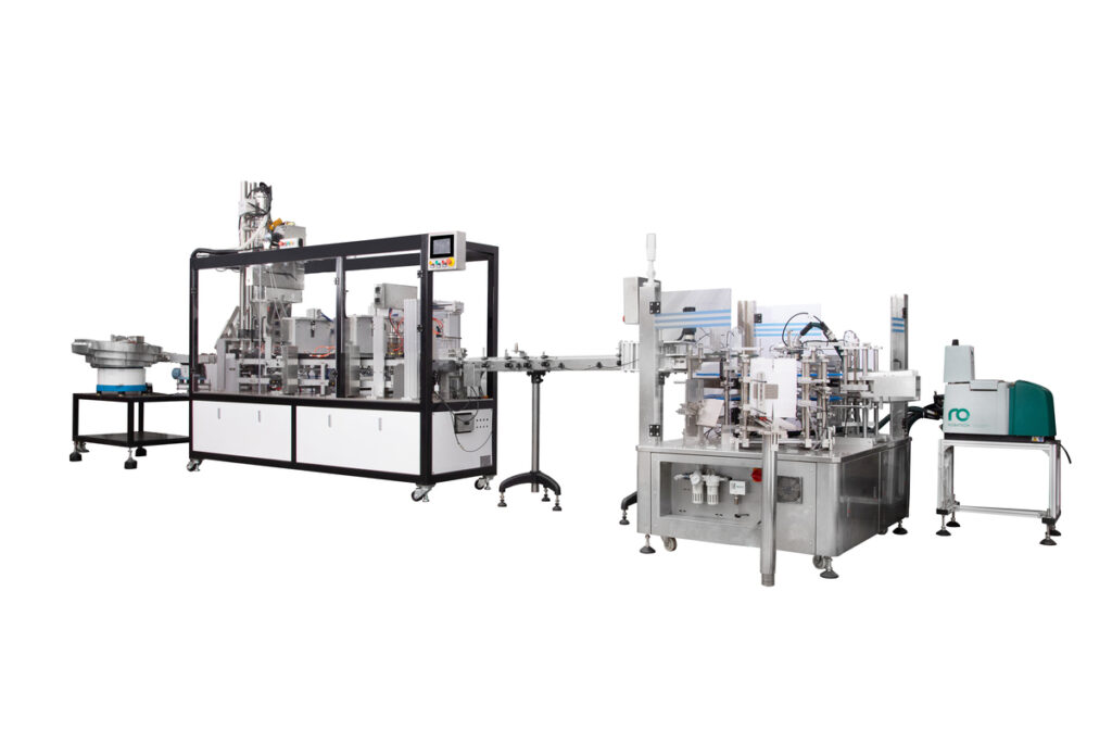 Dolce Gusto 충전 봉인 박스 포장 라인