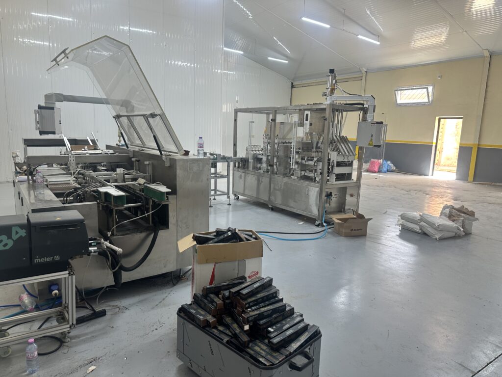 In Algerien installierte Kaffeekapsel-Abfüllverpackungsmaschine mit 200 cpm