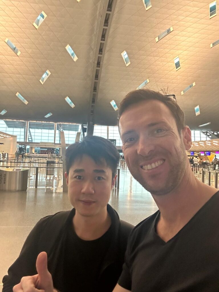 Kunde aus Katar mit AFPAK-Ingenieur